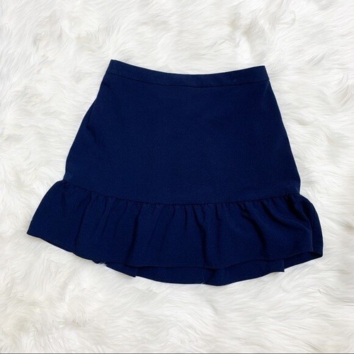J. Crew Mercantile Flounce Ruffled Mini skirt size 6 EUC - Picture 2 of 4
