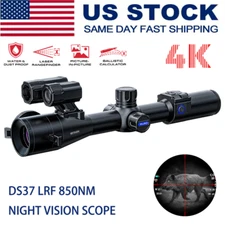 2Pieces DS37LRF 100mm 850nm Night Stalker 4K NightVision Scope,shipping together