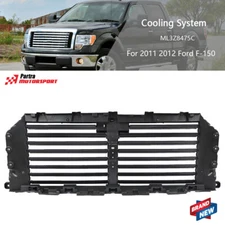 For 2021 2022 Ford F-150 F150 Front Upper Radiator Grille Air Shutter Assembly