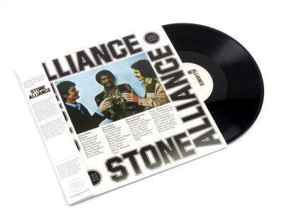 Stone Alliance Vinyl LP Record! Steve Grossman Gene Perla Don Alias Jazz Fusion!