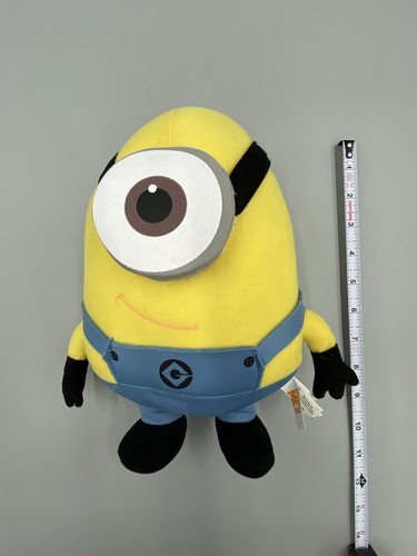 Despicable ME Plush Toy Factory 2013 One Eye Stuart Minion 11” Stuffed Doll - Picture 3 of 10