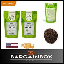 100 Roasted Chicory Root, Prebiotic Gluten-Free - Brew Like Coffee, Pack of 2