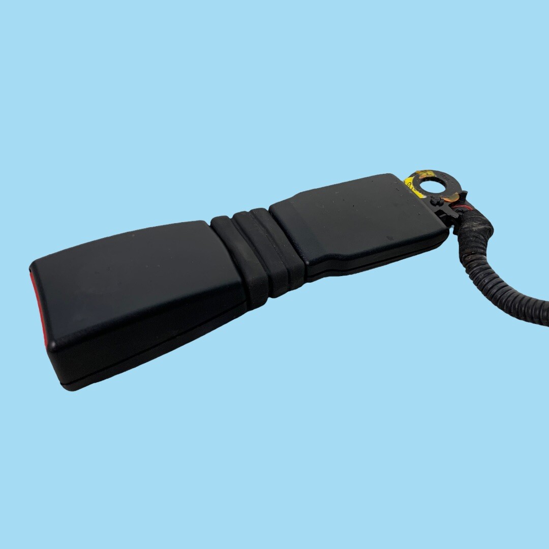 Front Right Seat Belt Buckle Black OEM 06-12 Bentley Continental Flying Spur