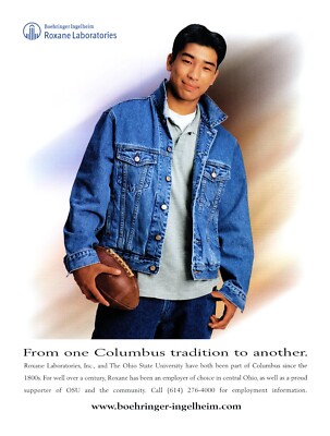 2003 Roxane Laboratories Inc. Print Ad, Central Ohio State University Tradition