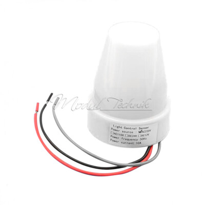 Automatic On Off light-sensitive street Light Switch AC110V-220V 10A Photoswitch