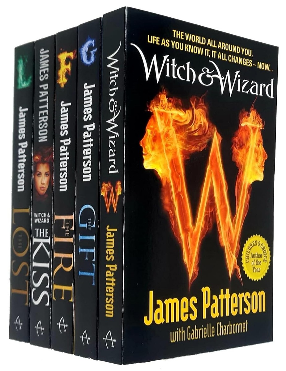 Witch and Wizard Series 5 Books Collection Set by James Patterson
