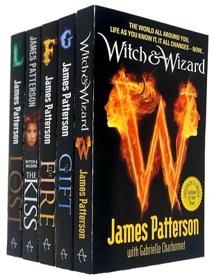 Witch and Wizard Series 5 Books Collection Set by James Patterson