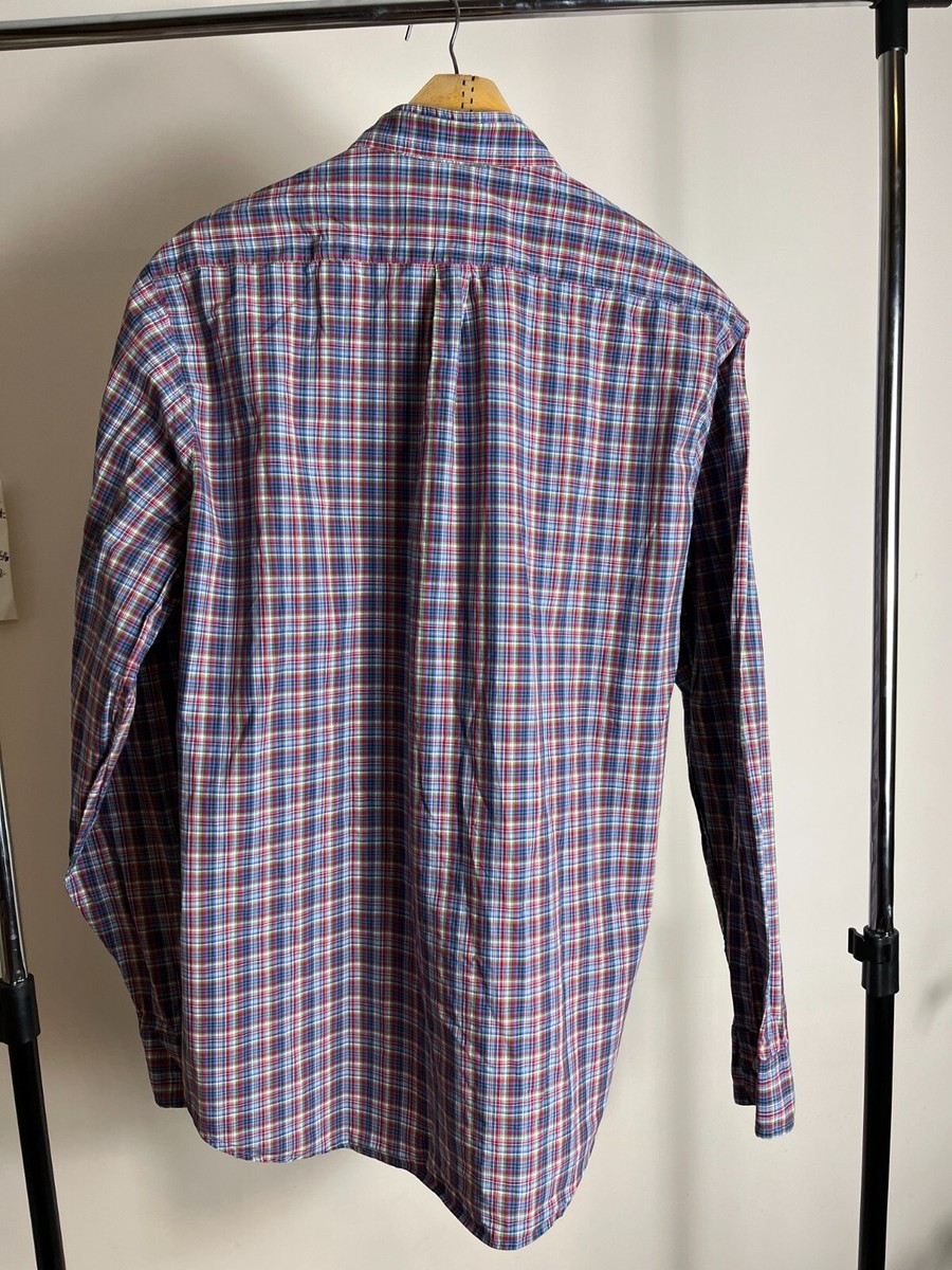 【Steven Alan】NEL CHECK SHIRT Steven Alan (USA) Regular Fit Long Sleeve Checked Shirt -sz M (16