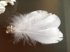 Feather Hair Accessory Debutante Ball Fascinator Clip Headpiece