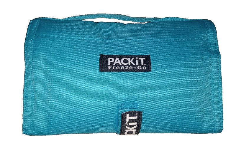 ❄️ NEW Pack It Freeze + Go Blue Lunch Sack Cooler PackIt Insulated Freezable Bag
