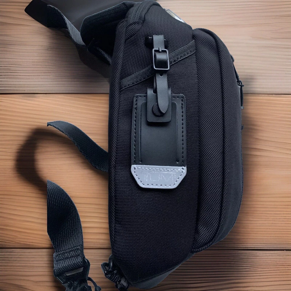 NEW-Tumi Alpha Bravo Sling Bag $325 Black - Image 3 of 4