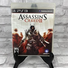 Assassin's Creed II 2 Sony PlayStation 3 2009 PS3 Game Complete With Manual