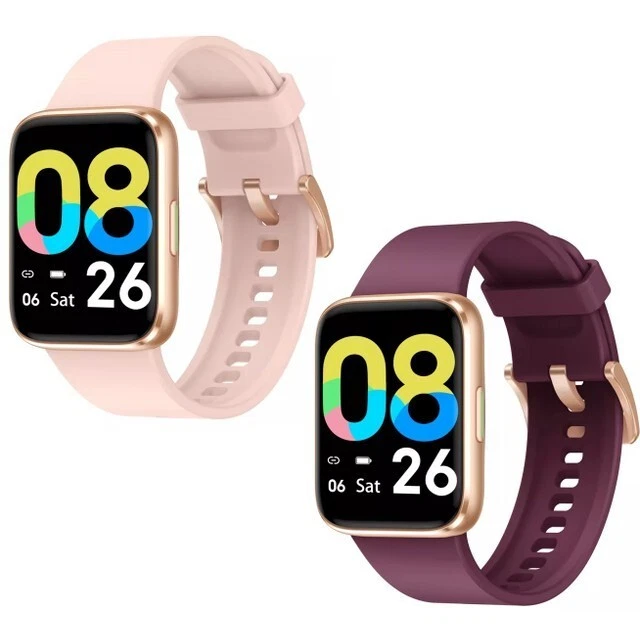 Letsfit Smartwatch and Fitness Tracker Heart Rate for iPhone and Android - TW2
