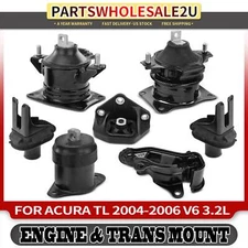 7x Auto Trans Engine Motor & Transmission Mount for Acura TL 2004 2005 2006 3.2L