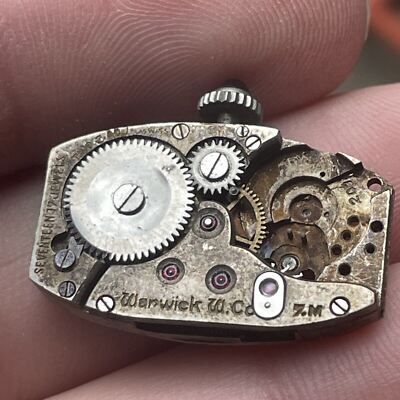 VTG Warwick Watch Co. 17 Jewel Swiss Movement