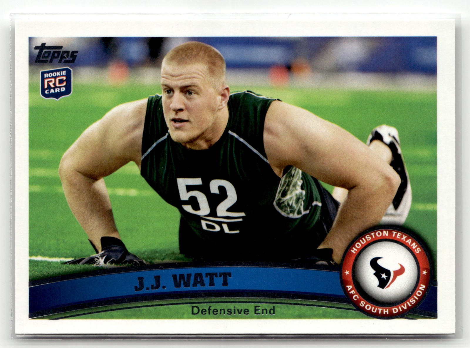J.J. Watt Rookie 2011 Topps #331