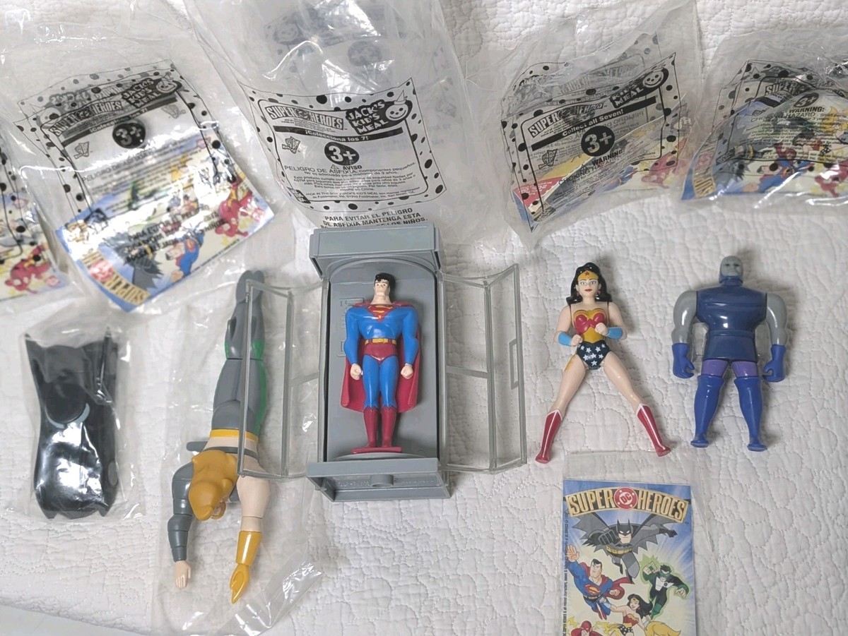 DC Super Heroes Jack in the Box Lot of 5 figures | eBay