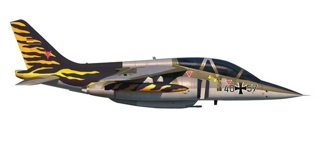 Herpa Wings 1:72 580878 Luftwaffe Alpha Jet A - Fighter-Bomber Wing 43 JaboG 43