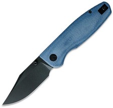 CMB MADE KNIVES Lucky Linerlock Blue Mic (CMB21B)
