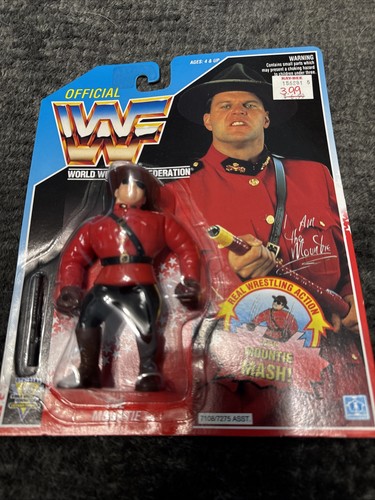original 1992 WWF Hasbro THE MOUNTIE action figure...