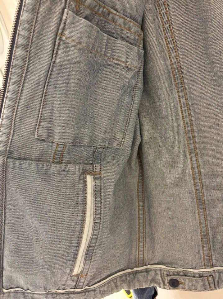 Джинсовая куртка на молнии Helmut Lang - Изображение 4 из 4