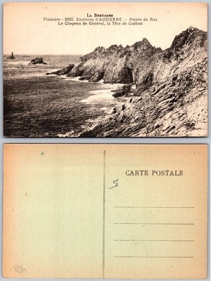 Pointe Du Raz Audierne France Postcard