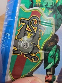 Lego Castle Knights Kingdom Set #8784 - Rascus - 99% Complete W/ Canister & Card