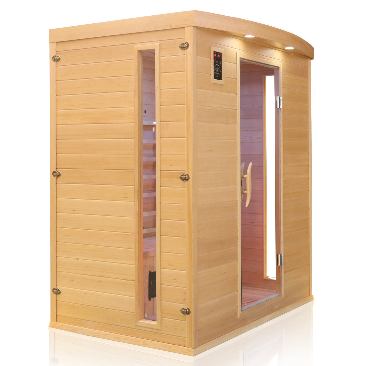 Infrarotkabine Infrarotsauna Wärmekabine Sauna Kabine 3 Personen Vollspektrum