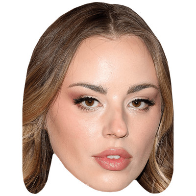 Anna Claire Clouds (Make Up) Celebrity Mask, Flat Card Face, Fancy Dress Mask
