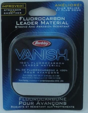 Berkley VLM25-15 25 Lb Vanish Fluorocarbon Line Pocket Pack 35 Yards Clear