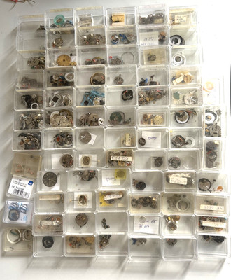 Small set watch parts Movement parts Vintage als Ersatzteil / Revision Quartz
