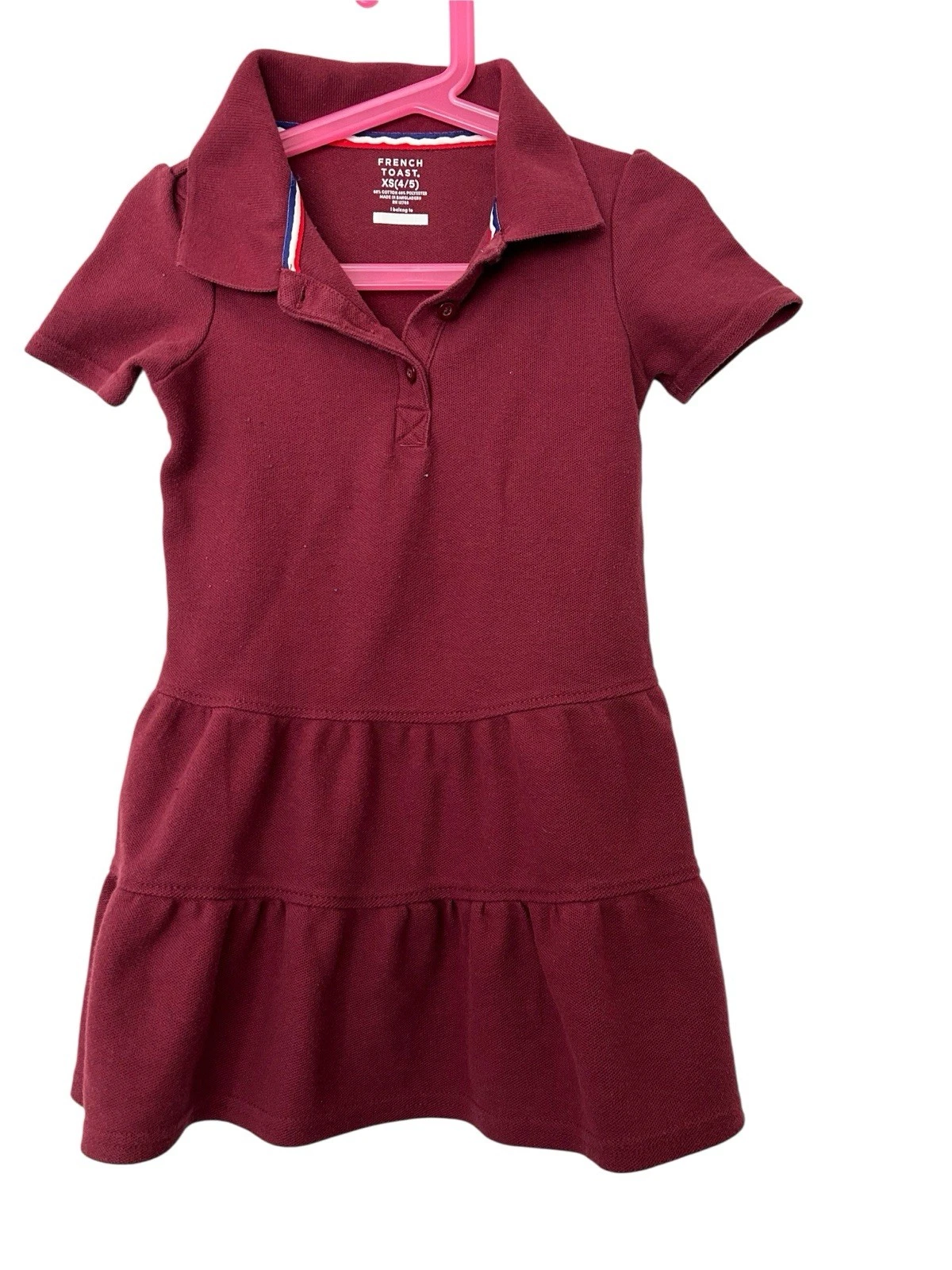 french toast girl Dress uniform Size 4/5