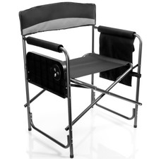 Campingstuhl Klappstuhl Angelstuhl belastbar bis 150kg mit Klapptisch