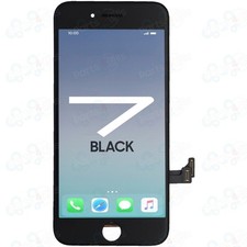 For iPhone 7 New Brilliance Pro LCD with Touch and Back Plate Black Replacement