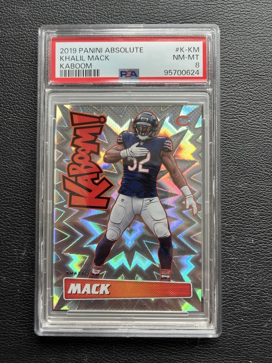 2019 Panini Absolute Kaboom! #1 KHALIL MACK PSA 8 NM-MINT Chicago
