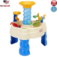 Waterpark Water Table W/ Funnel Lazy River Balls Splash Activity Kids 2 New