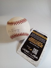 Al Lopez Signed Rawlings OAL Baseball JSA - DK