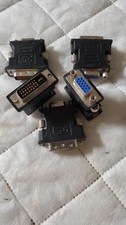 Lot of 5 DVI to VGA adaptors