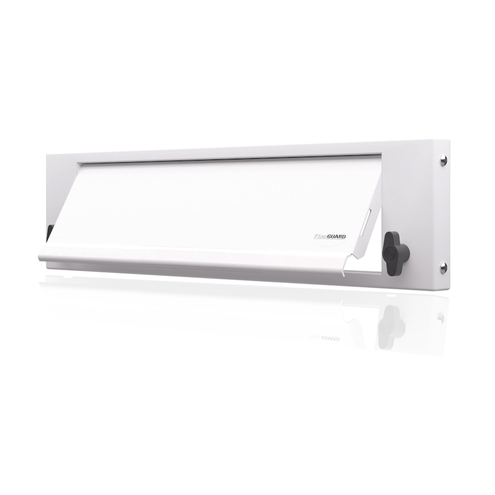FlapGUARD Lockable Letterbox Security Cover Anti-Arson & Fishing Letter Plate