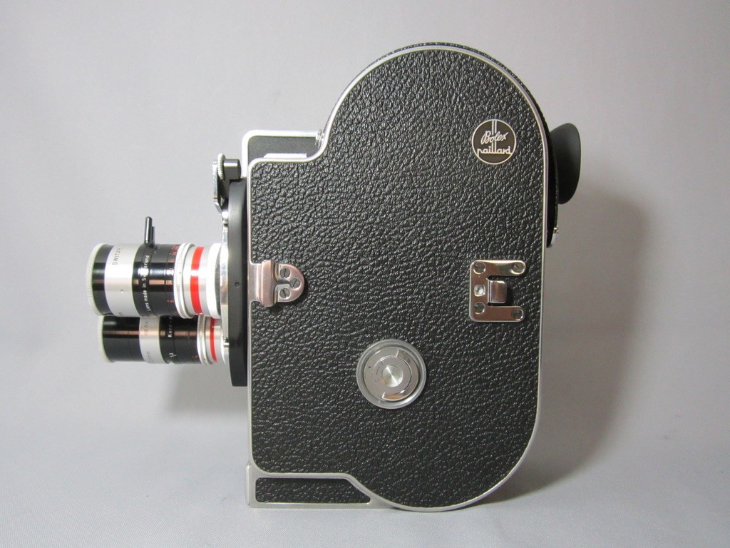 BOLEX REX-4 H8 REFLEX 8MM MOVIE CAMERA, KERN MACRO-SWITAR PRESET C