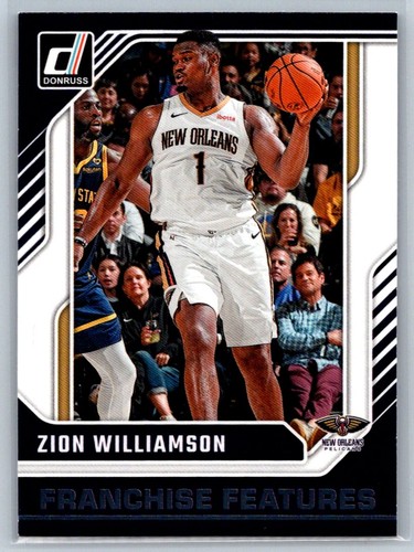 Zion Williamson #21 2024 Panini Donruss Franchise Features card