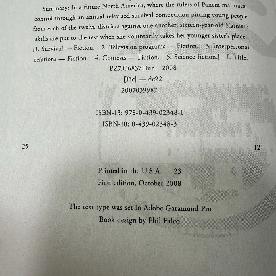 Hunger Games 3 Book Set Suzanne Collins First Editions Hard Cover W/ Dust Jacket - Image 4 of 4