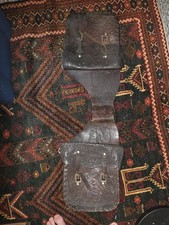Vintage Western Leather Saddle Bags