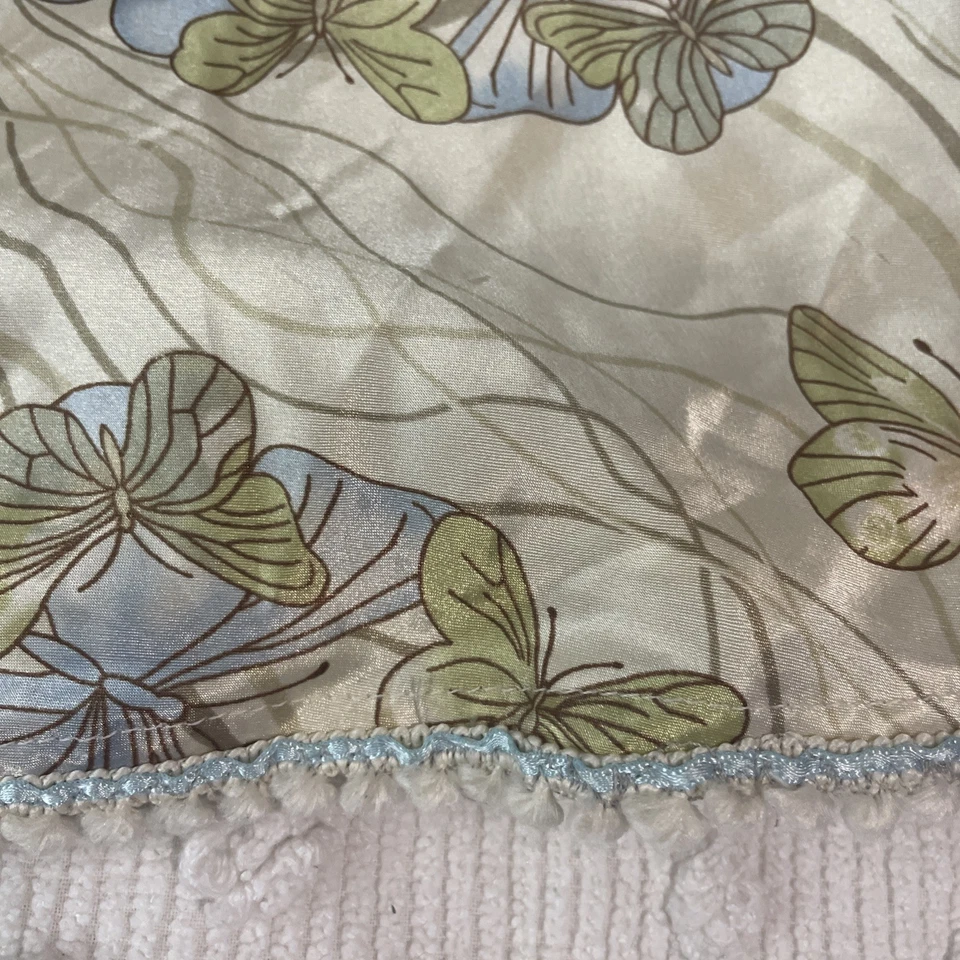 Falda midi vintage Cherokee satinada mariposa niñas talla 110/12 Fairycore Foto 3 de 4