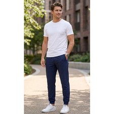 New Banana Republic Flyweight Jogger Pants Navy Blue Men's Size Small