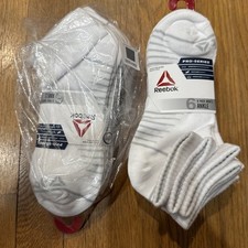 Reebok  Men's Pro-Series Cotton Ankle Socks, 6-Pack NEW Shoe size 6-12.5