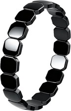 Hematite Bracelet for Men Reclaim Your Confidence Natural Hematite Stretch Brace