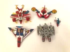 Vintage Transformers Lot Mattel Shogun Warriors Shigcon Jet Vertilift Spaceship