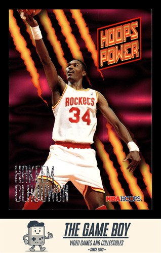 Hakeem Olajuwon #PR-20 1994 Hoops Power Ratings card