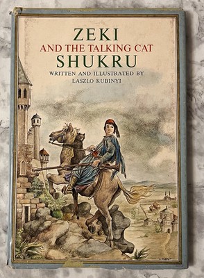 Zeki and the Talking Cat Shukru 1970 1st Printing HC Vintage Children s Book
